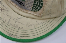Lema, Casper & others Multi-Signed Vintage 1965 Lucky International Hat JSA ALOA