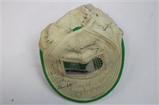 Lema, Casper & others Multi-Signed Vintage 1965 Lucky International Hat JSA ALOA