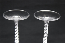 Two (2) Augusta National Golf Club Clubhouse Champagne Glasses