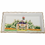 Augusta National Clubhouse Hand Painted Ceramic Masters Dish in Box - Made in Italy 2023
