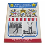 1971 World's Senior Golf Championship at Bide-A-Wee GC Program - Kel Nagle Win