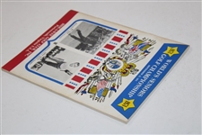 1971 World's Senior Golf Championship at Bide-A-Wee GC Program - Kel Nagle Win