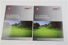 2015 US Amateur at Olympia Fields Program w/Two Guides - Bryson Dechambeau Win
