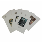 The Open Champions' Eight (8) High Quality Fine Art 'Golfing Greats Series' Prints