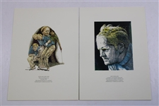 The Open Champions' Eight (8) High Quality Fine Art 'Golfing Greats Series' Prints