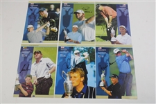 Faldo, Price, Lyle, O'Meara & Fifteen (15) others Signed The Open Preview Pages JSA ALOA