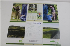 Faldo, Price, Lyle, O'Meara & Fifteen (15) others Signed The Open Preview Pages JSA ALOA