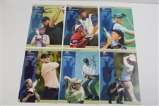 Faldo, Price, Lyle, O'Meara & Fifteen (15) others Signed The Open Preview Pages JSA ALOA