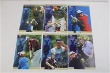Faldo, Price, Lyle, O'Meara & Fifteen (15) others Signed The Open Preview Pages JSA ALOA