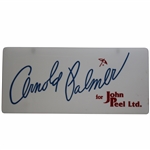 Rare Arnold Palmer Umbrella Logo For John Peel Ltd. Sign