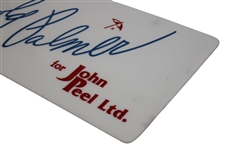 Rare Arnold Palmer Umbrella Logo For John Peel Ltd. Sign