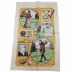 Hogan/Woodley Flyer/Porcupine/Vardon Canvas Collage by Batchelder