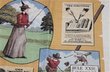 Hogan/Woodley Flyer/Porcupine/Vardon Canvas Collage by Batchelder