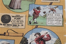 Hogan/Woodley Flyer/Porcupine/Vardon Canvas Collage by Batchelder