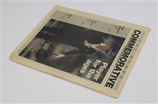 Gary Player Signed 1990 The NYNEX Commemorative Newspaper JSA ALOA