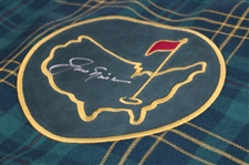Jack Nicklaus Signed Masters Tournament Tartan Ltd Ed Collector's Flag JSA ALOA
