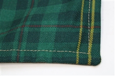 Jack Nicklaus Signed Masters Tournament Tartan Ltd Ed Collector's Flag JSA ALOA