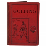 1887 Golfing Book By W&R. Chambers With Slipcase