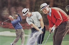 Jack Nicklaus Signed Limited Edition 564/1988 Zuniga 'the Master of Augusta' Print JSA ALOA