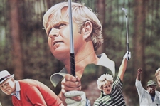 Jack Nicklaus Signed Limited Edition 564/1988 Zuniga 'the Master of Augusta' Print JSA ALOA