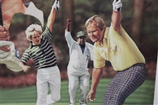 Jack Nicklaus Signed Limited Edition 564/1988 Zuniga 'the Master of Augusta' Print JSA ALOA