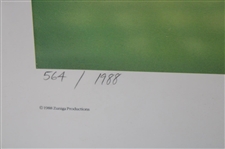 Jack Nicklaus Signed Limited Edition 564/1988 Zuniga 'the Master of Augusta' Print JSA ALOA