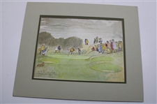 Set of Three (3) 1971 Ionicus Prints - 2nd, 11th, & 18th Hole at Royal Birkdale