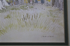 Set of Three (3) 1971 Ionicus Prints - 2nd, 11th, & 18th Hole at Royal Birkdale