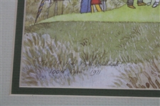 Set of Three (3) 1971 Ionicus Prints - 2nd, 11th, & 18th Hole at Royal Birkdale