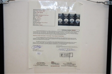 Palmer, Payne, Azinger, & Couples Signed 1993 Skins Game Poster - Framed JSA #XX59528