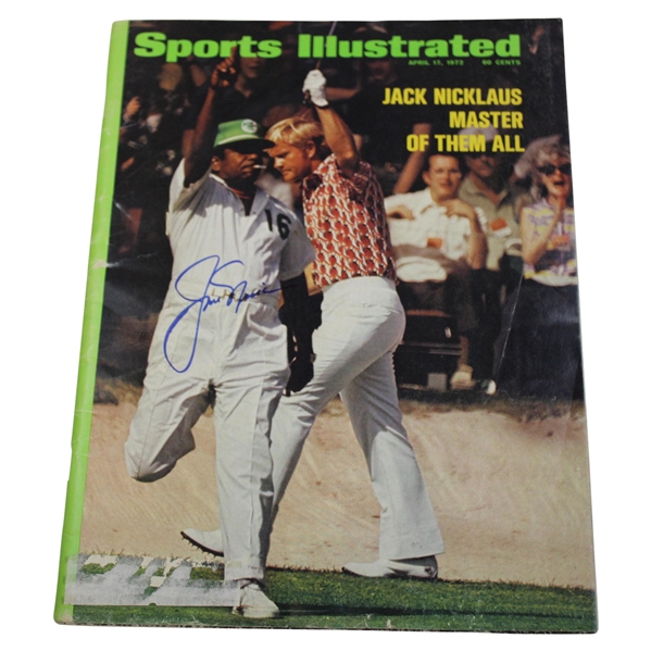 Jack Nicklaus Signed Sports Illustrated PSA/DNA #C18602