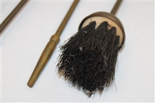 Golf Caddie & Clubs Solid Brass Fireplace Set