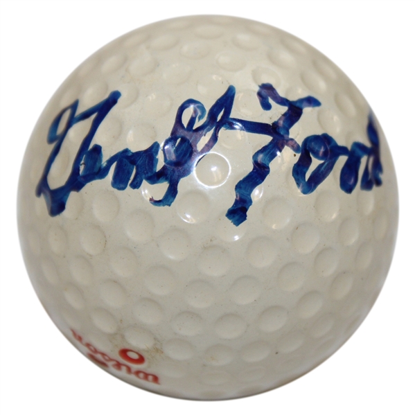 President Gerald Ford Signed Golf Ball w/ JSA Letter of Authenticity 