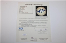President Gerald Ford Signed Golf Ball w/ JSA Letter of Authenticity 