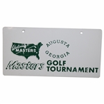 c.1960's Masters Metal License Plate 
