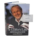 Arnold Palmer Signed 1999 1St Edition ' A Golfers Life' w/ JSA ALOA