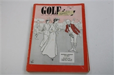Ten (10) Golfing Magazines 1956-1961