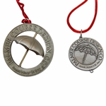 Two (2) Arnold Palmer Course Design Employee Christmas Ornaments