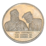 1987 Memorial Honoree Medallion Coin with Old & Young Tom Morris