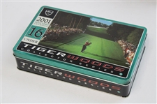 Tiger Woods Nike 'Tiger Slam' Dozen Balls in Tin Collector's Boxes - Set of 4