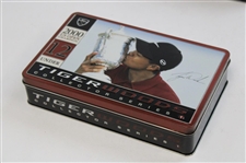 Tiger Woods Nike 'Tiger Slam' Dozen Balls in Tin Collector's Boxes - Set of 4