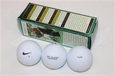 Tiger Woods Nike 'Tiger Slam' Dozen Balls in Tin Collector's Boxes - Set of 4