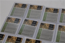 Twenty Five (25) Upper Deck Tiger Woods - 'Tiger Tales' Golf Cards