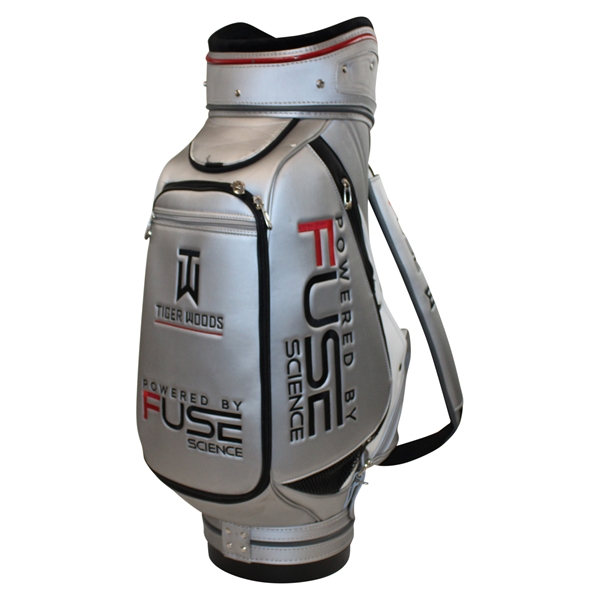 Tiger Woods Official FUSE Science Logo Full Size Golf Bag Red/Black Lining