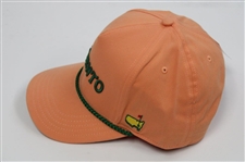 Masters Tournament Orange Pimento Embroidered Rope Hat