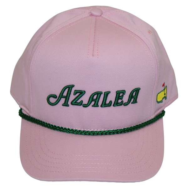 Masters Tournament Pink Azalea Green Rope Caddy Hat