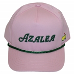 Masters Tournament Pink Azalea Green Rope Caddy Hat