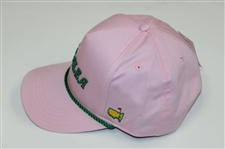 Masters Tournament Pink Azalea Green Rope Caddy Hat
