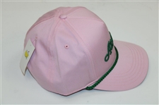 Masters Tournament Pink Azalea Green Rope Caddy Hat
