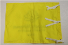 Annika Sorenstam Signed 2023 Augusta National Women's Amateur Embroidered Flag JSA ALOA